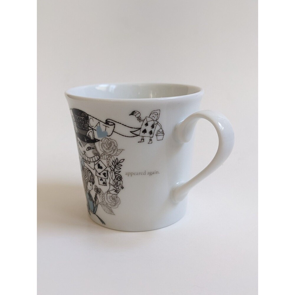 Shinzi Katoh‎ Alice in Wonderland Mug Cheshire Cat Crown Playing Cards Kawaii - Picture 6 of 8